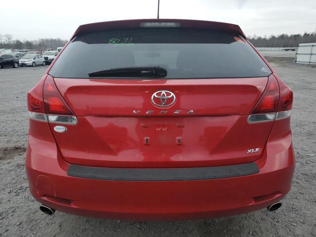 4T3ZK3BB8DU061194 - 2013 TOYOTA VENZA LE RED photo 6