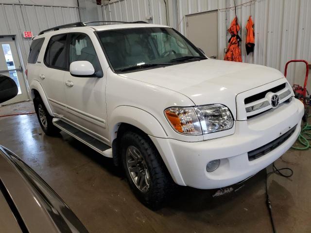 5TDBT48A76S258896 - 2006 TOYOTA SEQUOIA LIMITED WHITE photo 4