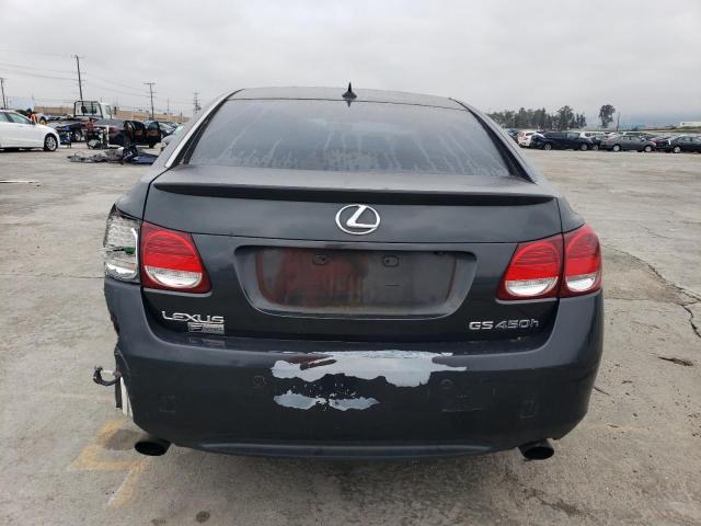 JTHBC96SX75008471 - 2007 LEXUS GS 450H BLACK photo 6