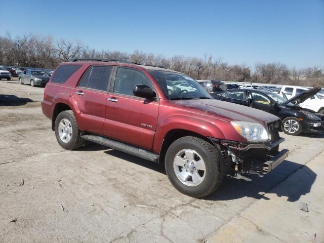 JTEBU14R988108265 - 2008 TOYOTA 4RUNNER SR5 BURGUNDY photo 4