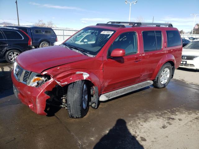 5N1AR18WX5C743100 - 2005 NISSAN PATHFINDER LE 勃艮第红 照片 1