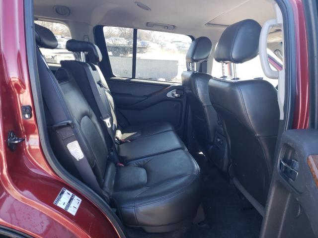 5N1AR18WX5C743100 - 2005 NISSAN PATHFINDER LE 勃艮第红 照片 11