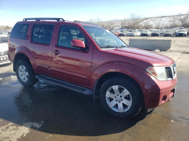 5N1AR18WX5C743100 - 2005 NISSAN PATHFINDER LE 勃艮第红 照片 4