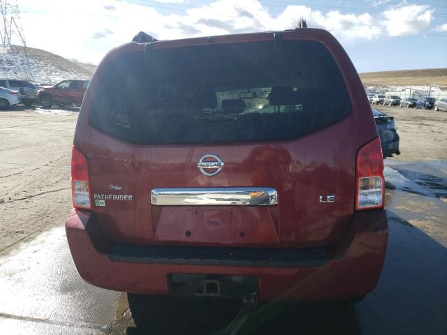 5N1AR18WX5C743100 - 2005 NISSAN PATHFINDER LE 勃艮第红 照片 6
