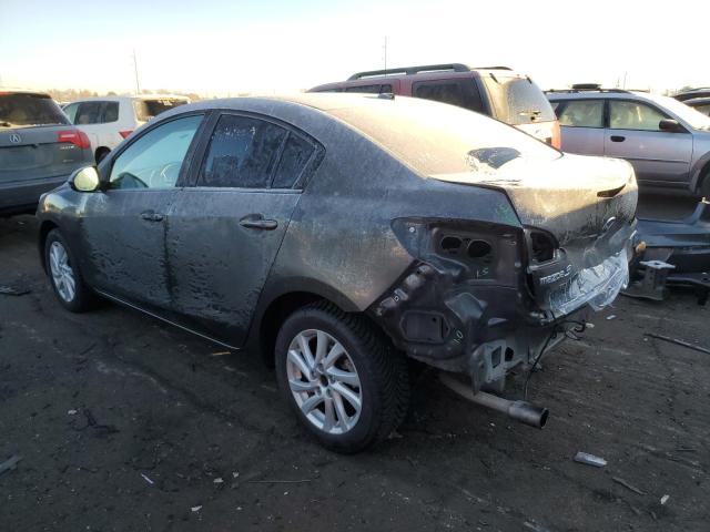 JM1BL1W81C1680847 - 2012 MAZDA 3 I GRAY photo 2