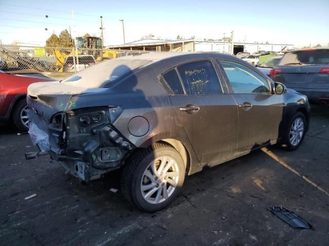 JM1BL1W81C1680847 - 2012 MAZDA 3 I GRAY photo 3