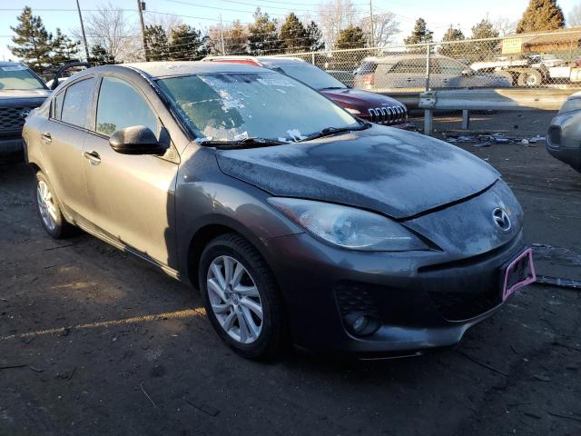 JM1BL1W81C1680847 - 2012 MAZDA 3 I GRAY photo 4