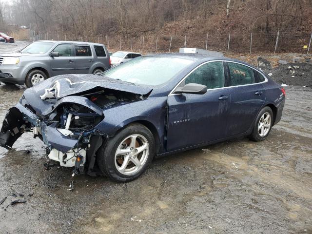 1G1ZB5ST3HF107843 - 2017 CHEVROLET MALIBU LS BLUE photo 1