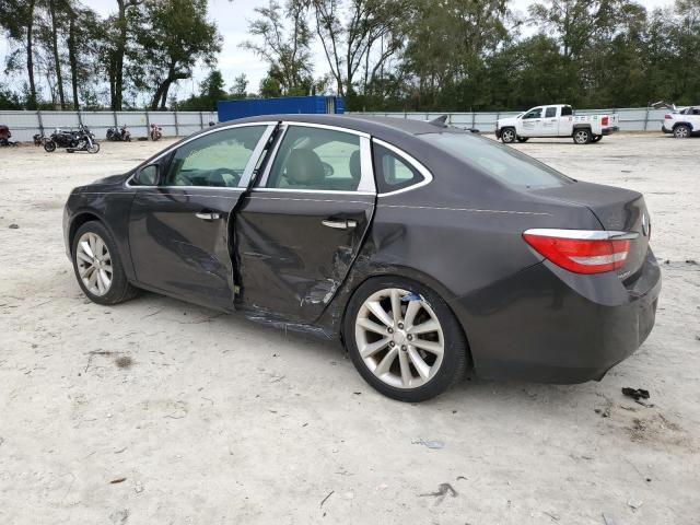 1G4PP5SK9D4132156 - 2013 BUICK VERANO GRAY photo 2