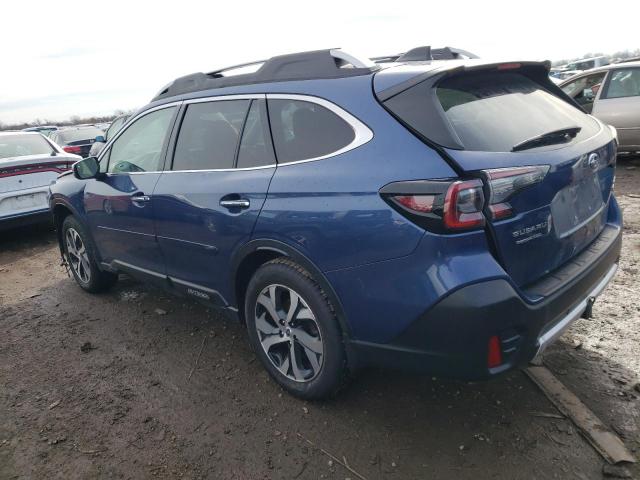 4S4BTGPD2M3106709 - 2021 SUBARU OUTBACK TOURING BLUE photo 2