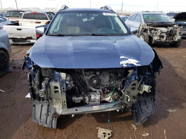 4S4BTGPD2M3106709 - 2021 SUBARU OUTBACK TOURING BLUE photo 5