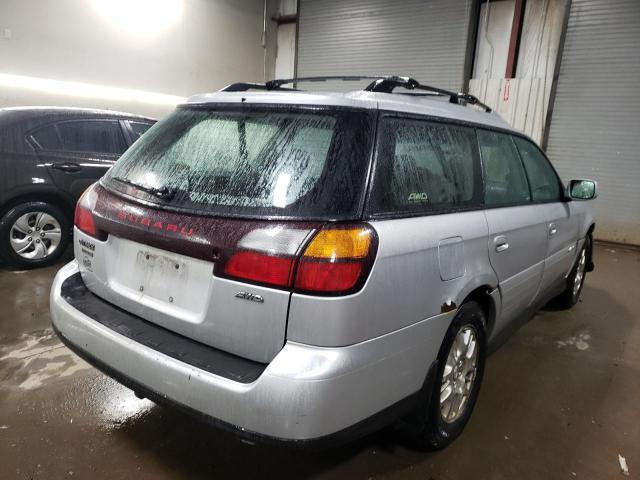 4S3BH686347644344 - 2004 SUBARU LEGACY OUTBACK LIMITED SILVER photo 3
