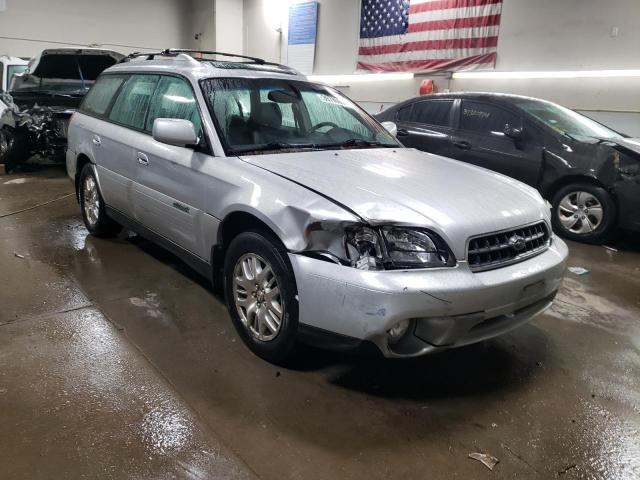 4S3BH686347644344 - 2004 SUBARU LEGACY OUTBACK LIMITED SILVER photo 4