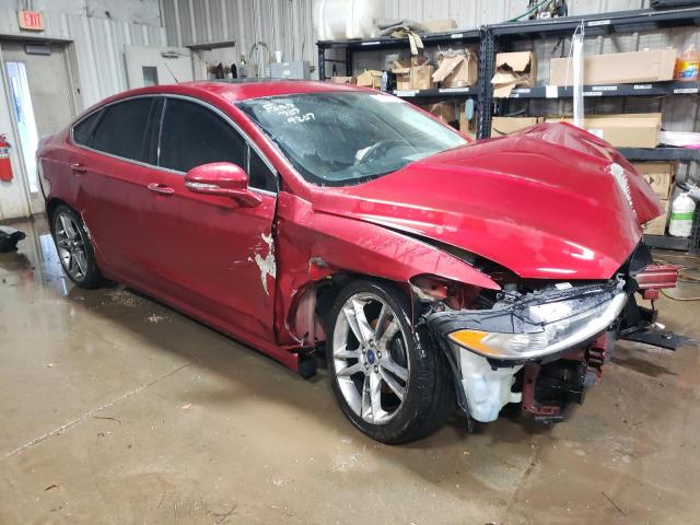 3FA6P0D98GR276960 - 2016 FORD FUSION TITANIUM RED photo 4