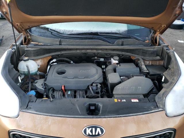 KNDPNCAC6K7575515 - 2019 KIA SPORTAGE EX BROWN photo 12