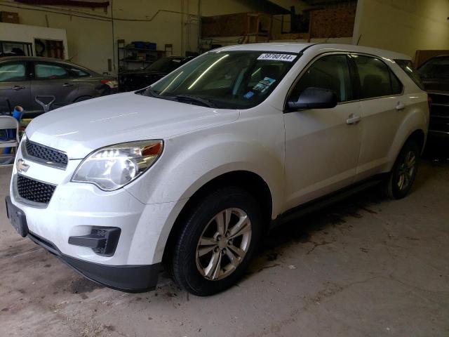 1GNALBEK5DZ129667 - 2013 CHEVROLET EQUINOX LS WHITE photo 1