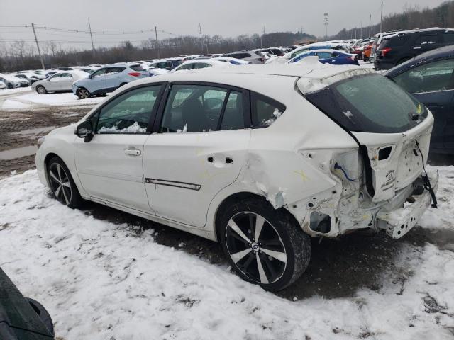 4S3GTAM6XH3753779 - 2017 SUBARU IMPREZA SPORT WHITE photo 2