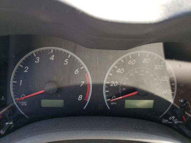 JTDBL40EX99087322 - 2009 TOYOTA COROLLA BASE SILVER photo 9