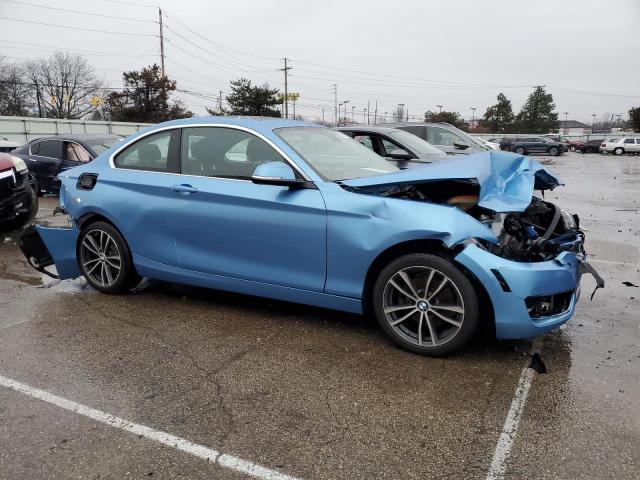 WBA2J3C50KVD49261 - 2019 BMW 230XI BLUE photo 4