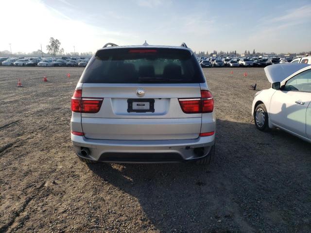 5UXZV4C52CL762528 - 2012 BMW X5 XDRIVE35I SILVER photo 6