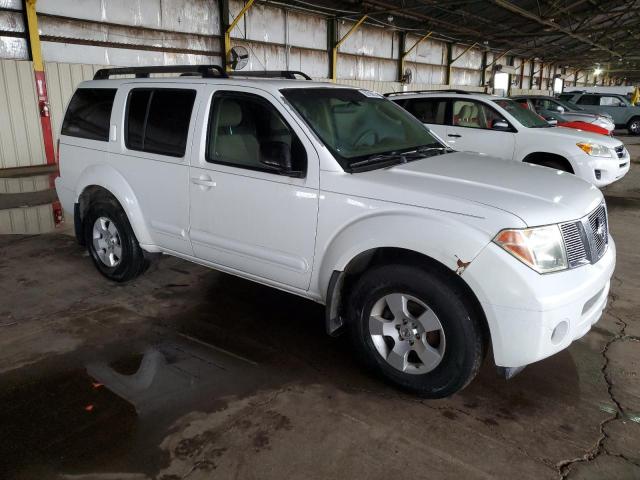 5N1AR18U46C663436 - 2006 NISSAN PATHFINDER LE WHITE photo 4
