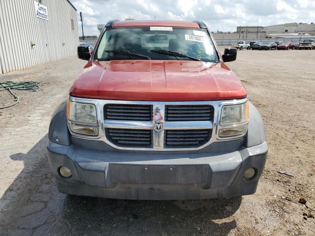 1D8GT28KX7W610956 - 2007 DODGE NITRO SXT RED photo 5