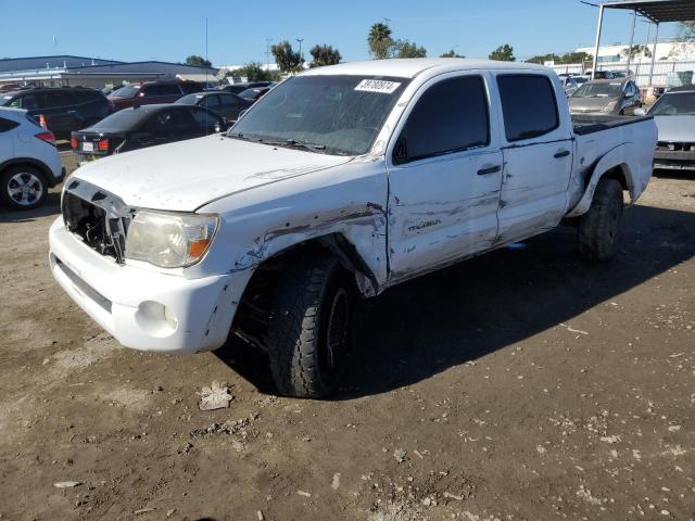 5TEJU62N75Z034738 - 2005 TOYOTA TACOMA DOUBLE CAB PRERUNNER WHITE photo 1