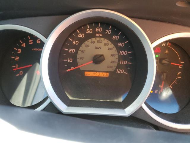 5TEJU62N75Z034738 - 2005 TOYOTA TACOMA DOUBLE CAB PRERUNNER WHITE photo 9