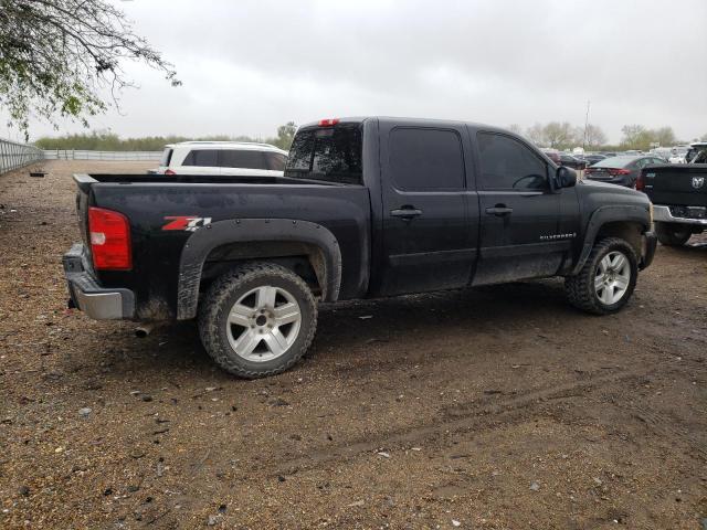 3GCEK13M47G556421 - 2007 CHEVROLET SILVERADO K1500 CREW CAB BLACK photo 3