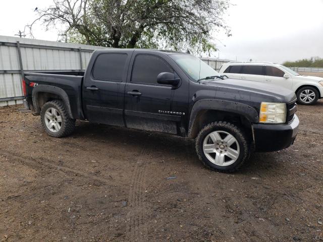 3GCEK13M47G556421 - 2007 CHEVROLET SILVERADO K1500 CREW CAB BLACK photo 4