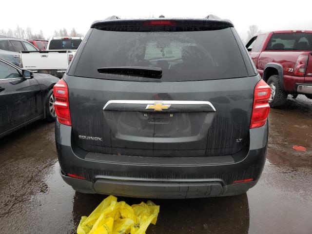 2GNALCEK0H1615095 - 2017 CHEVROLET EQUINOX LT GRAY photo 6