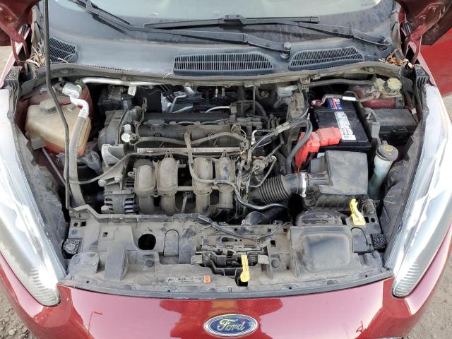 3FADP4EJ7GM147578 - 2016 FORD FIESTA SE RED photo 11