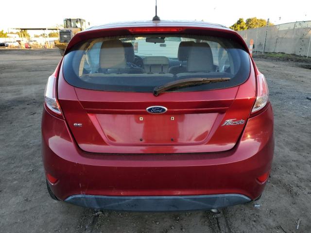 3FADP4EJ7GM147578 - 2016 FORD FIESTA SE RED photo 6