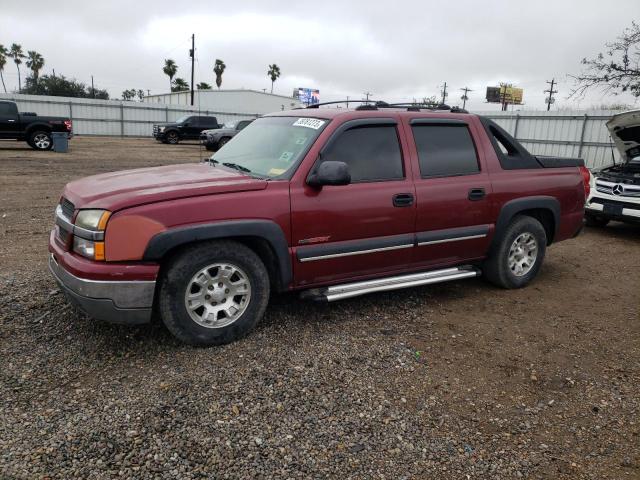 3GNEC12T14G130923 - 2004 CHEVROLET AVALANCHE C1500 MAROON photo 1