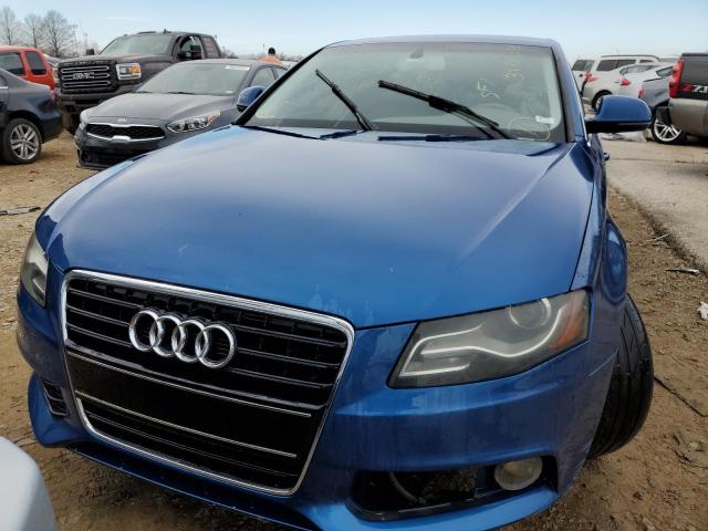 WAULK78K59N008257 - 2009 AUDI A4 3.2 QUATTRO BLUE photo 5