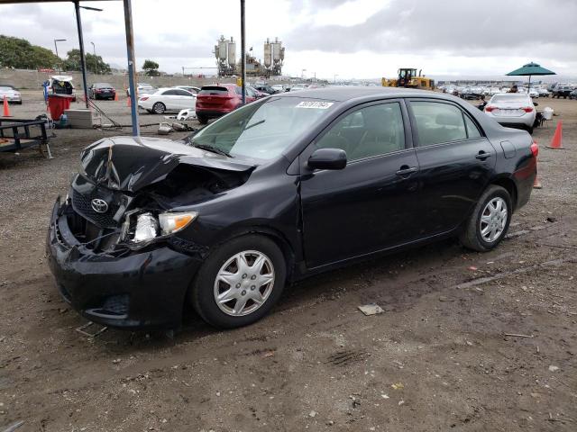 JTDBU4EE1A9112571 - 2010 TOYOTA COROLLA BASE BLACK photo 1