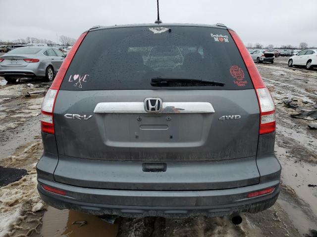 5J6RE4H72AL038387 - 2010 HONDA CR-V EXL GRAY photo 6