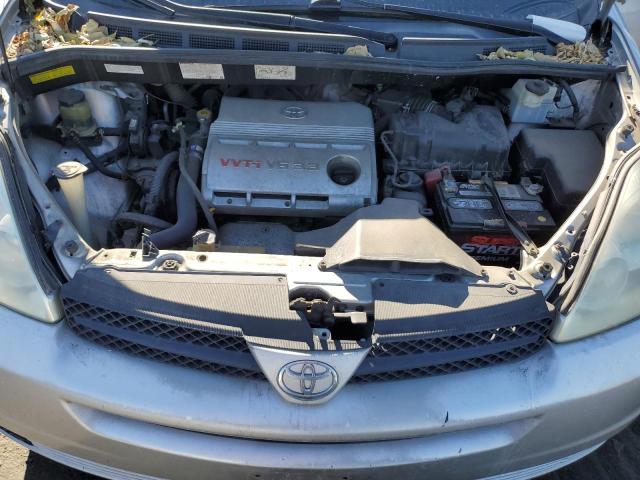 5TDBA23C34S007325 - 2004 TOYOTA SIENNA LE SILVER photo 12