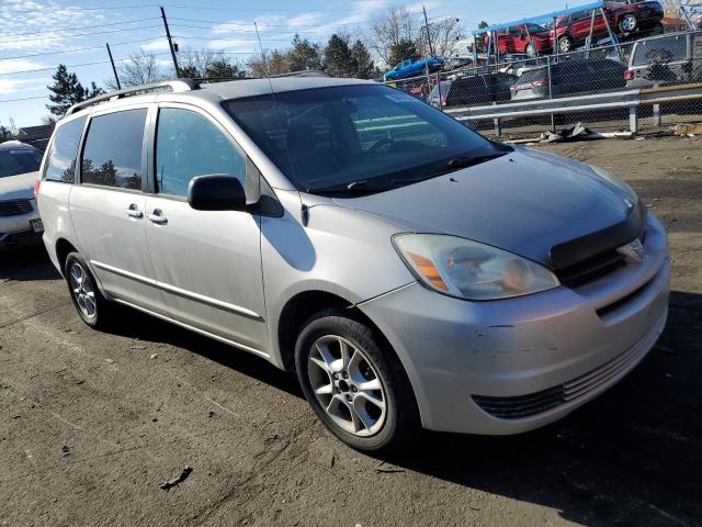 5TDBA23C34S007325 - 2004 TOYOTA SIENNA LE SILVER photo 4