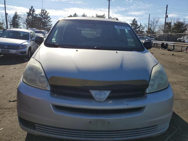 5TDBA23C34S007325 - 2004 TOYOTA SIENNA LE SILVER photo 5