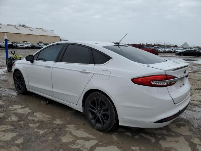 3FA6P0HD6JR262254 - 2018 FORD FUSION SE WHITE photo 2