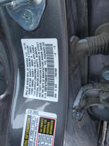 19XFA1F69AE011466 - 2010 HONDA CIVIC LX-S Boz foto 12