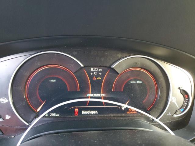 WBAJB9C50JB036283 - 2018 BMW M550XI BLACK photo 9