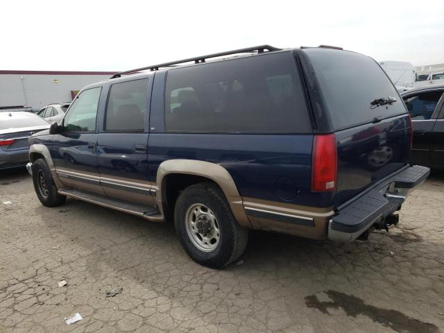 1GKGK26J2WJ736207 - 1998 GMC SUBURBAN K2500 BLUE photo 2