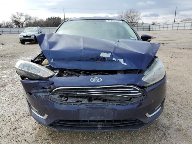 1FADP3J26HL244394 - 2017 FORD FOCUS TITANIUM BLUE photo 5