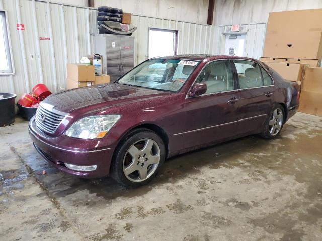 JTHBN36F965040871 - 2006 LEXUS LS 430 MAROON photo 1