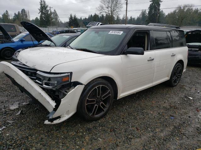 2FMHK6DTXEBD37099 - 2014 FORD FLEX LIMITED BEIGE photo 1