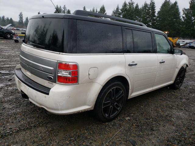 2FMHK6DTXEBD37099 - 2014 FORD FLEX LIMITED BEIGE photo 3