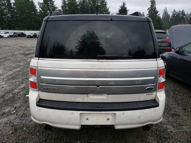 2FMHK6DTXEBD37099 - 2014 FORD FLEX LIMITED BEIGE photo 6