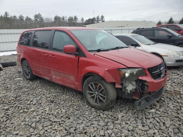 2C4RDGBG0GR196035 - 2016 DODGE GRAND CARA SE RED photo 4